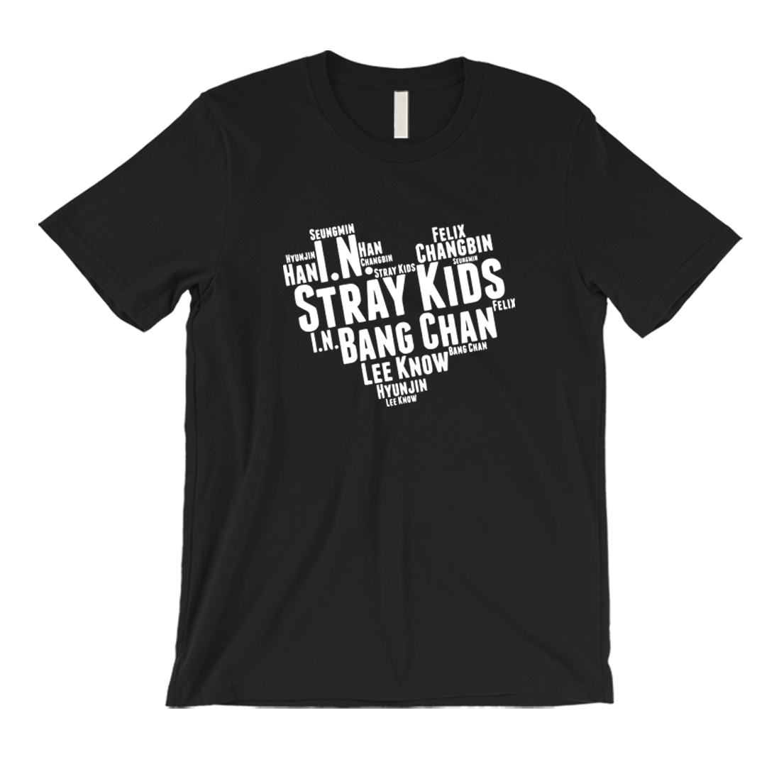 StrayKids Heart Members Unisex Shirt | Matching T-Shirt | 365 In StrayKids Heart Members Unisex Shirt | Matching T-Shirt | 365 In