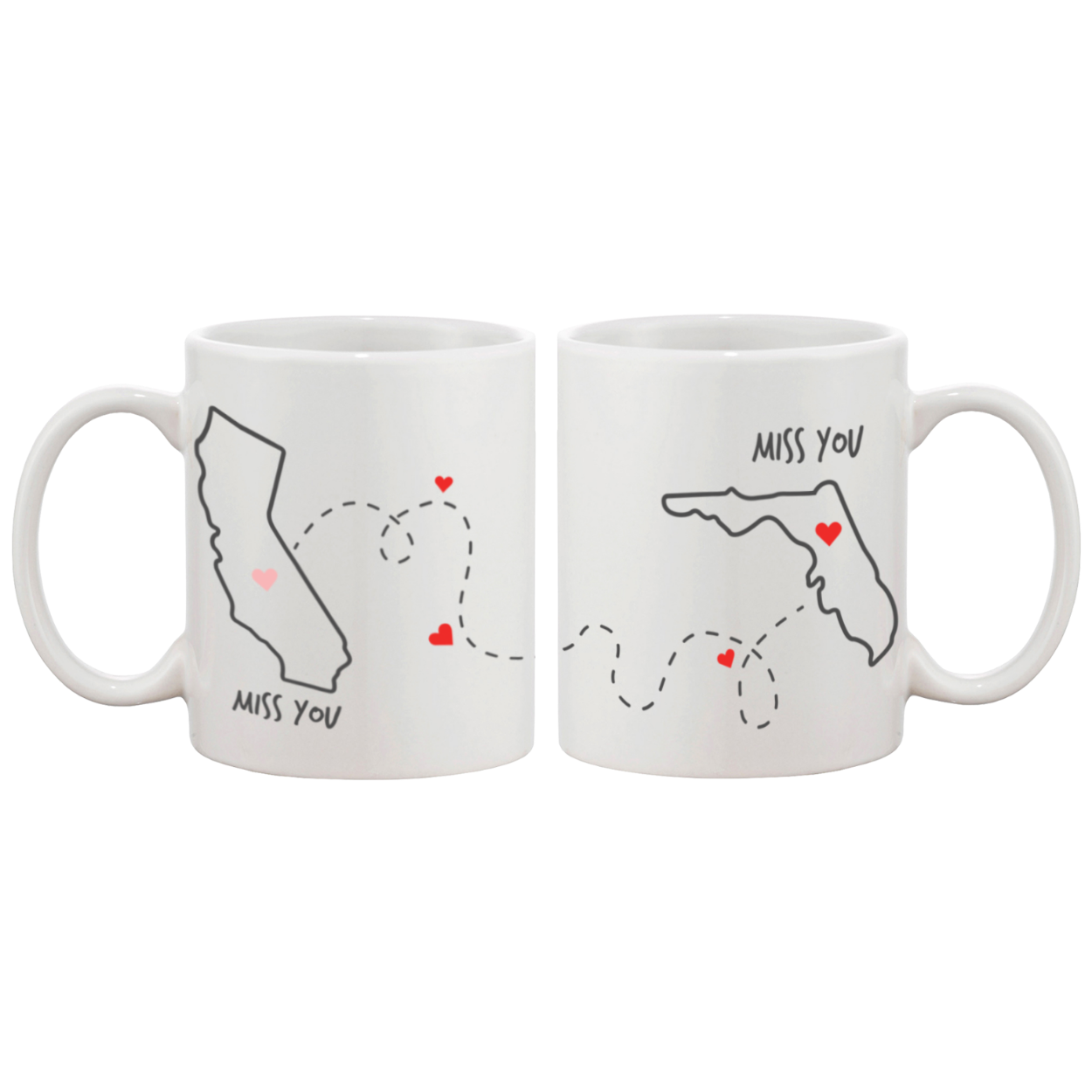 Custom Mugs for Long Distance Relationship 365 In Love – 365 In