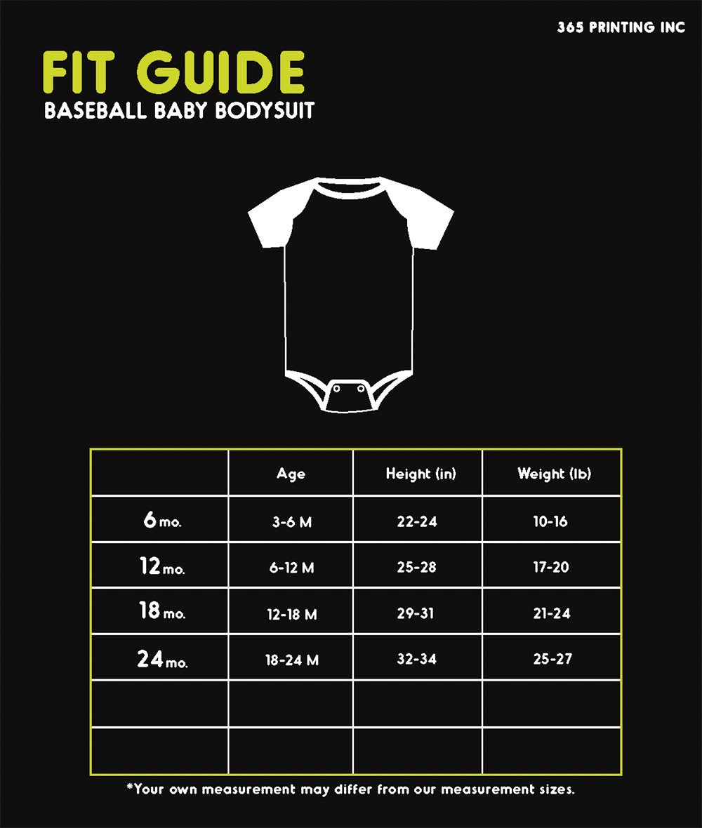 Best Babes Baby and Pet Matching Black And White Baseball Shirts Fit Guide