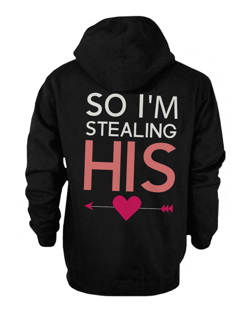Mrs Lady Is Stealing His Heart Hoodie