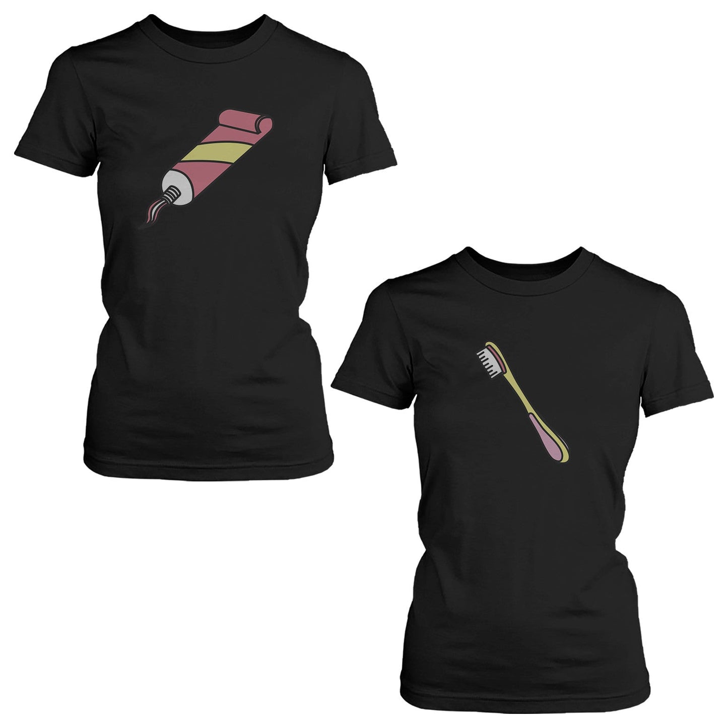 Toothpaste N Toothbrush Bff Shirt Best Friend Matching Tees Gift For Friend - 365 In Love