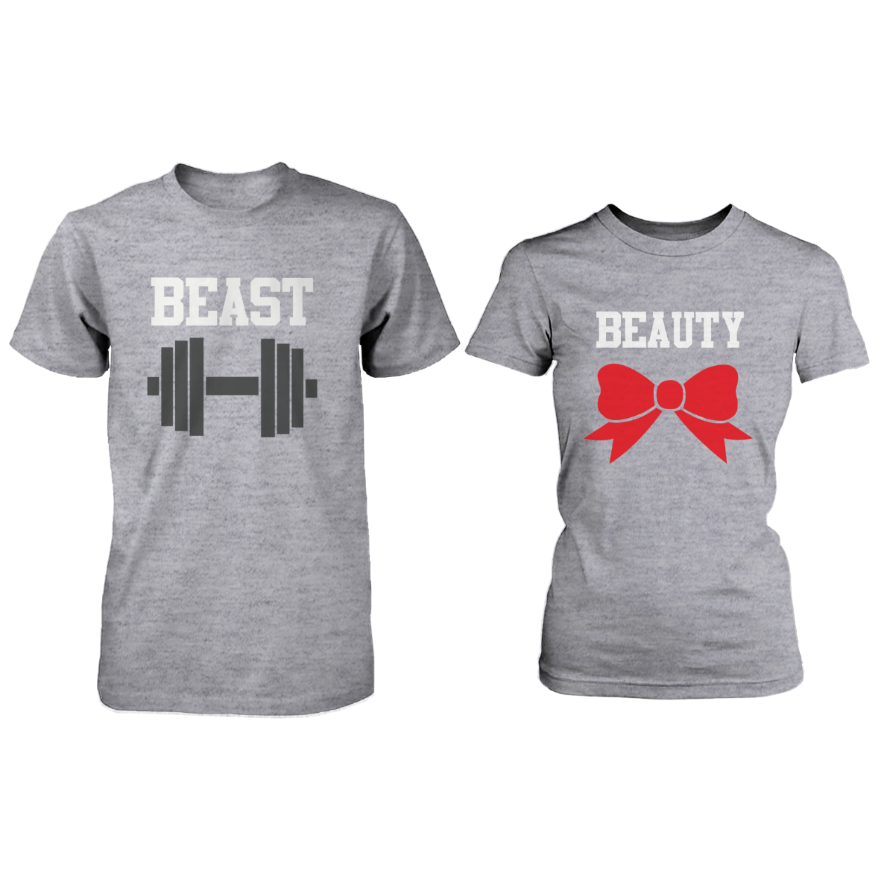 Beauty and beast shirts for couples sales