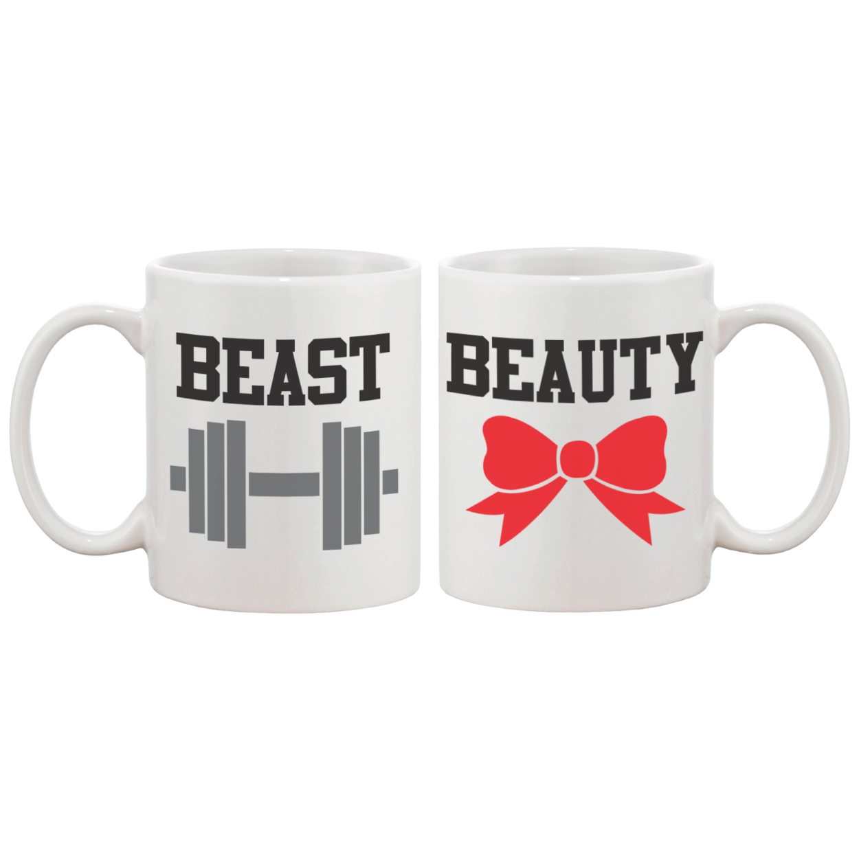 Beauty and Beast Couples Mug Set, His and Hers Beauty and Beast Mugs – Coffee  Mugs Never Lie