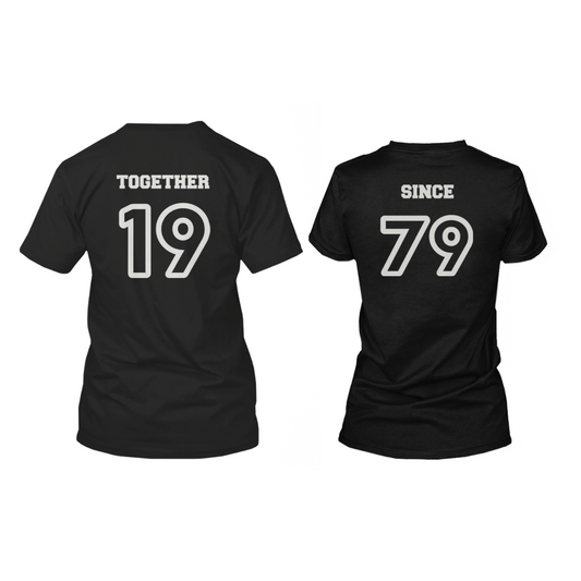 Together Since Couple Shirts