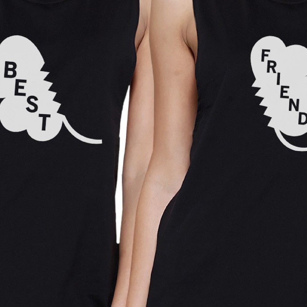 Best Friend Clover Women Muscle Tee Cute Bff Tank Top Patricks Day - 365 In Love