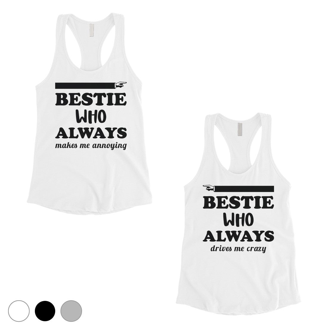Bestie Always Womens BFF Matching Tank Tops Cute Best Friend Gifts | 365 In  Love