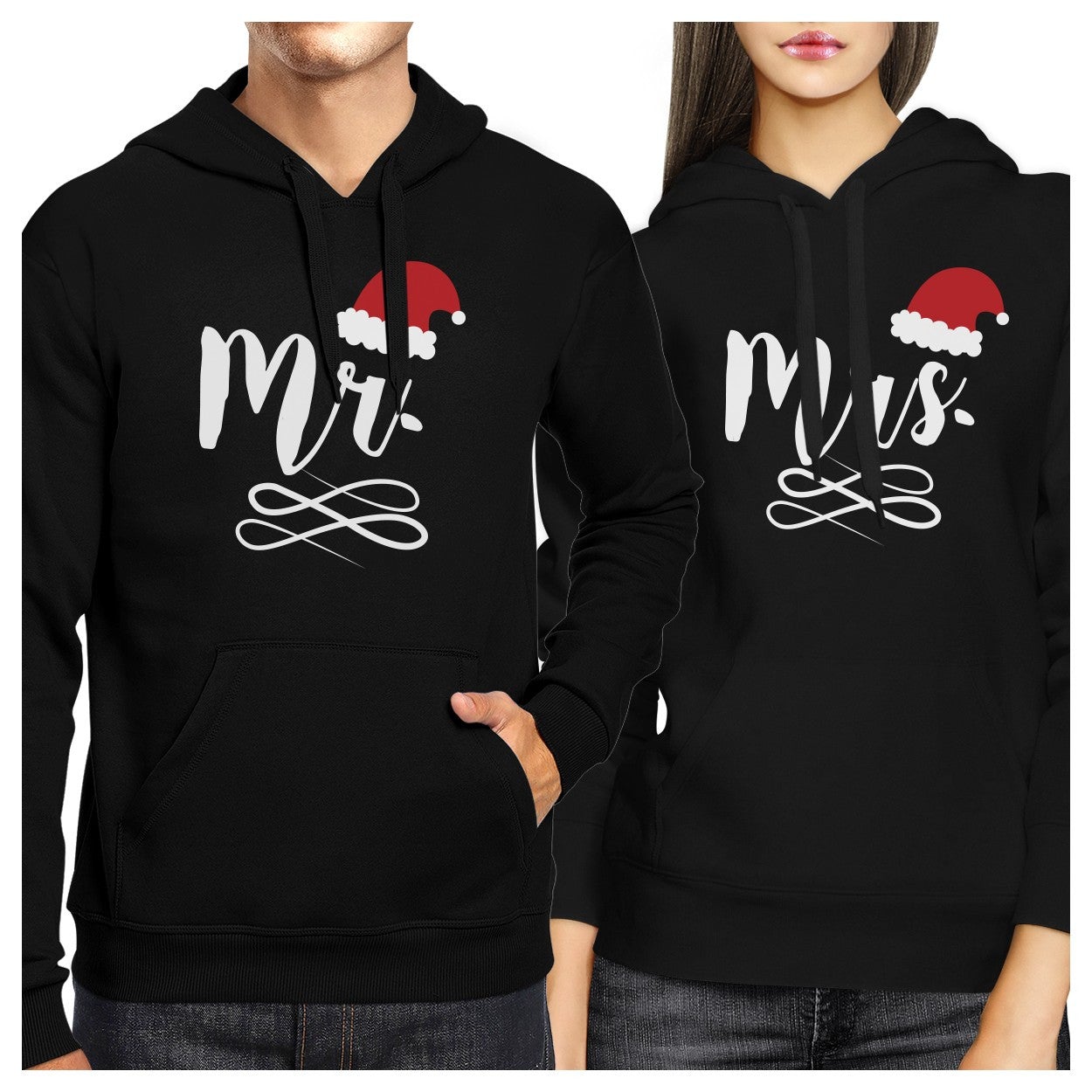 Christmas best sale couple hoodies