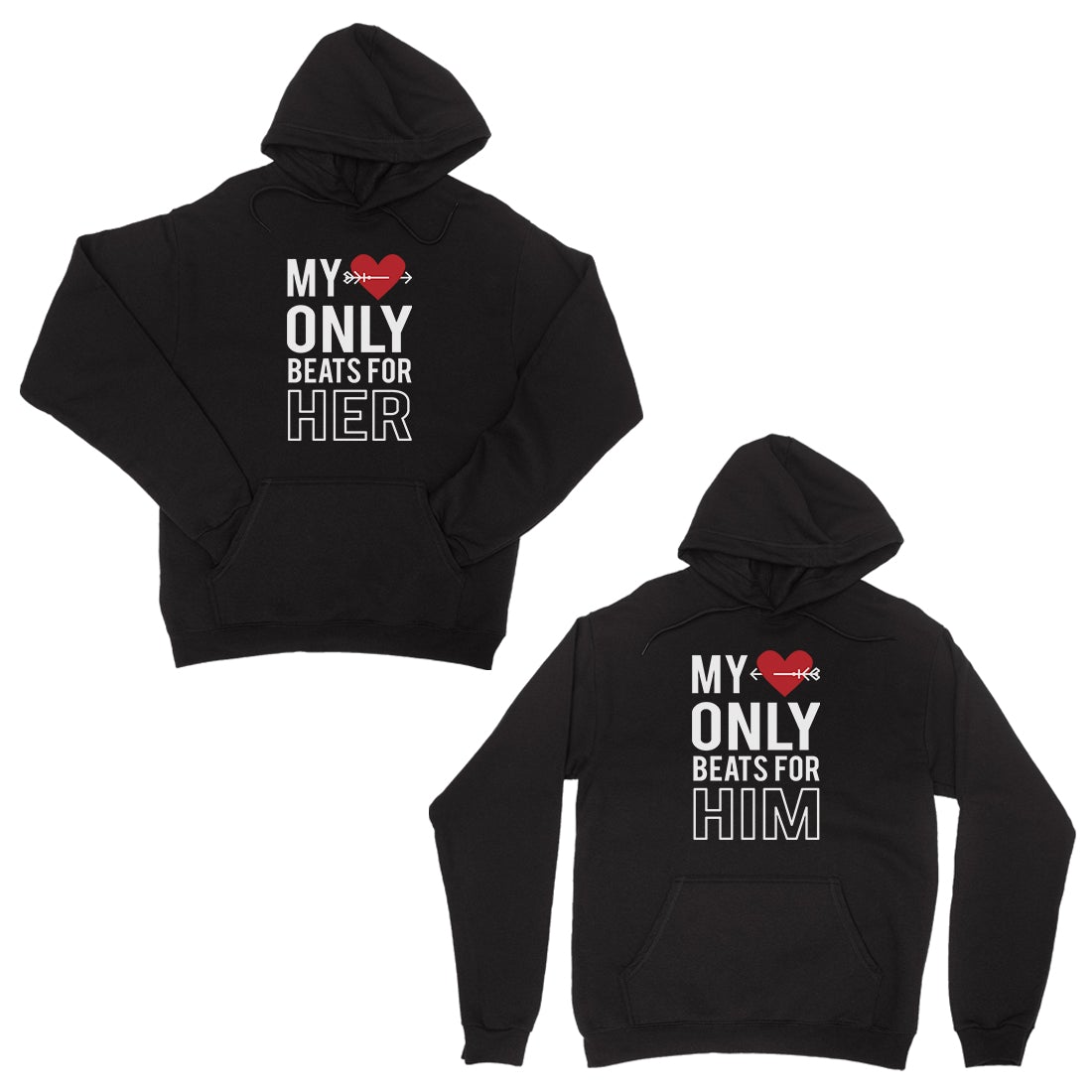 Customized Couple Hoodies Day and Night – Great Gifts For Couple