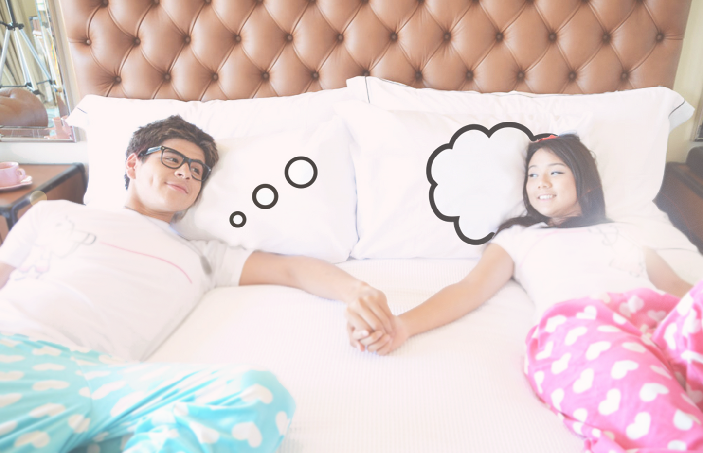 couple pillow cases thinking about you