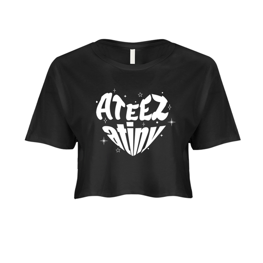 Ateez Atiny Women's t-shirt 365 In Love Gifts for Friends and Family Ateez Atiny 365 Printing INC Short Sleeve Tees Black 1