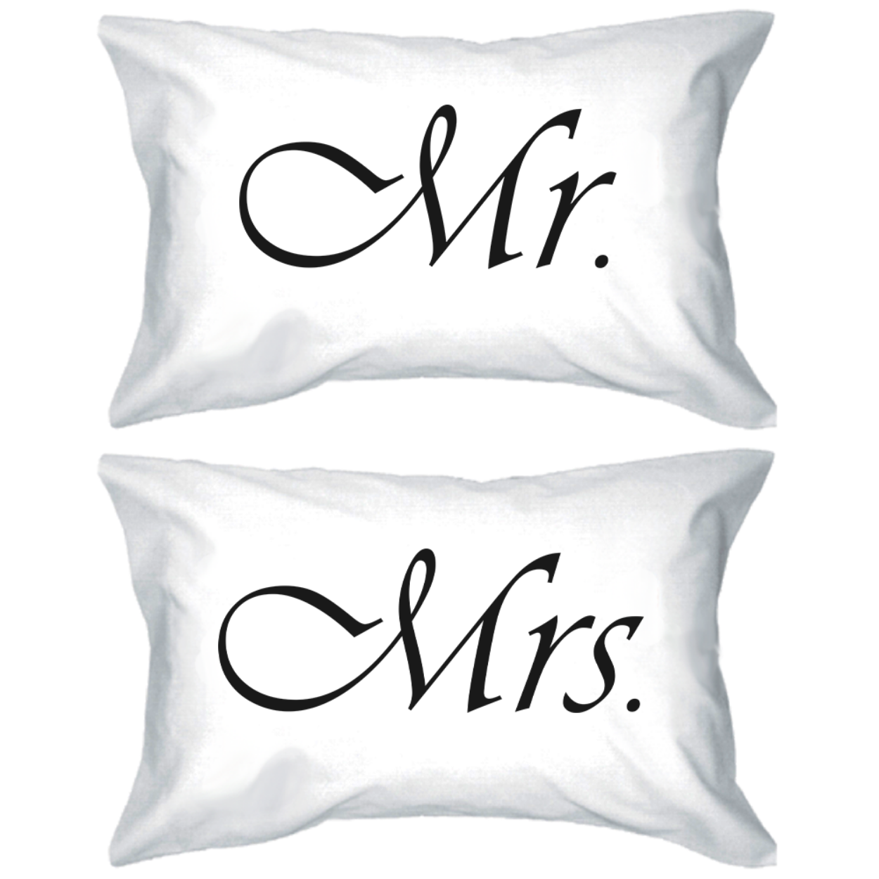 mr and mrs pillow cases couple