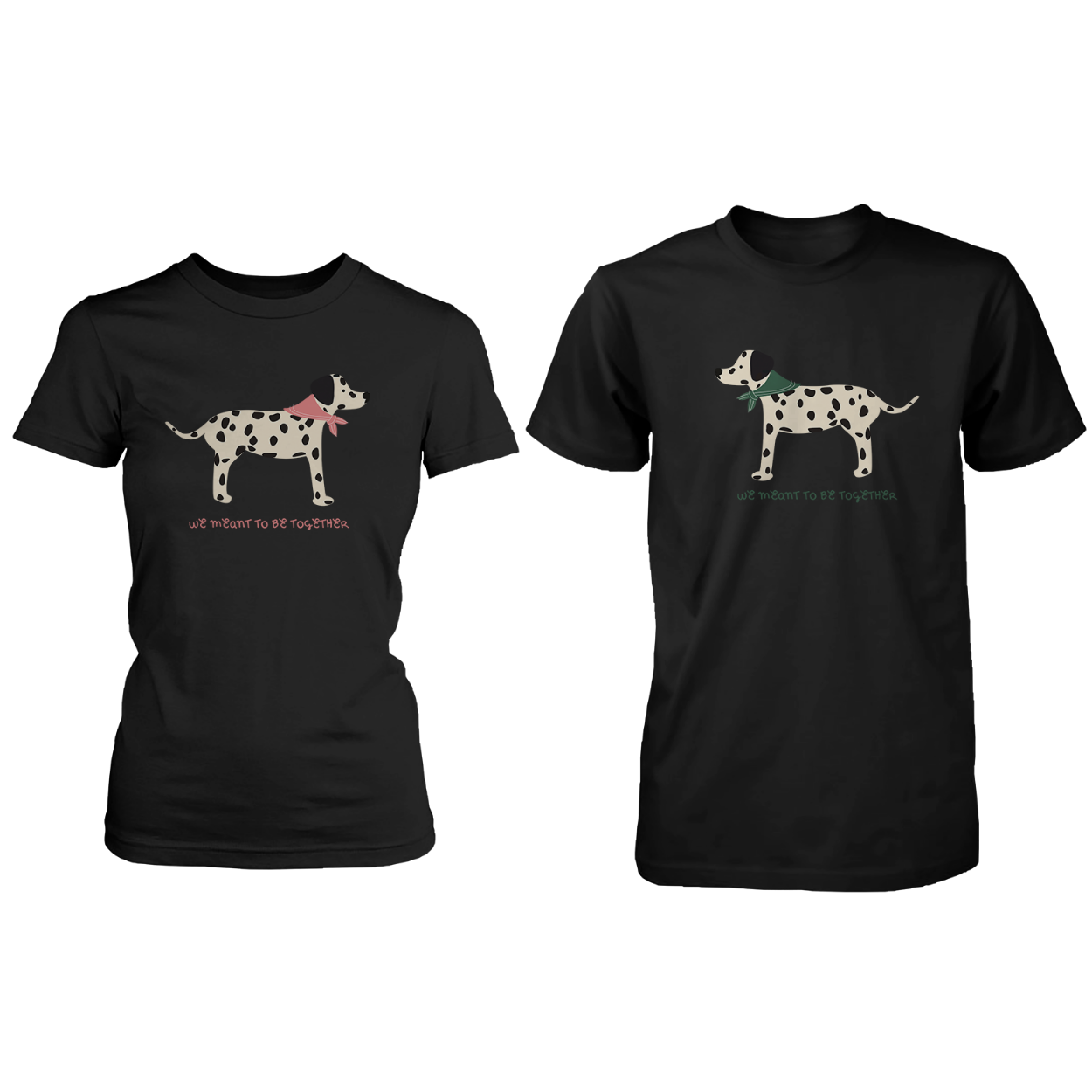 Dalmatian Couple Shirts For Gifts