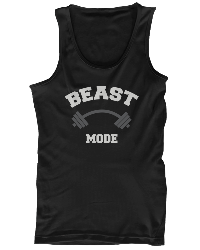 Workout Tank Top For Men Beast Mode