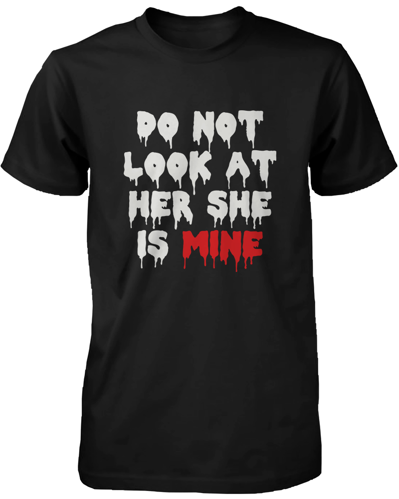 Halloween Men Shirts Designed For Couples