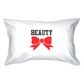 red beauty pillow case