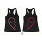 Bff Tank Tops Best Friend Matching Hearts Matching Shirts For Best Friends - 365 In Love