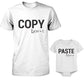 Parent And Child Matching T-Shirt And Bodysuit Set - Copy And Paste - 365 In Love