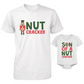 Cute Parent And Child Matching T-Shirt And Bodysuit Set - Son Of A Nut Cracker - 365 In Love