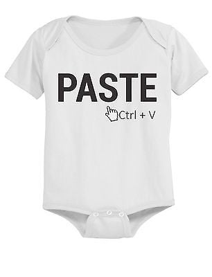 Parent And Child Matching T-Shirt And Bodysuit Set - Copy And Paste - 365 In Love