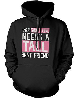 Bff Accessories Bff Pullover Hoodies For Tall And Short Best Friends - 365 In Love