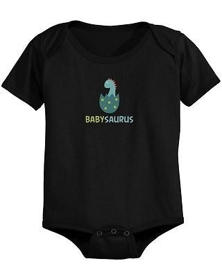 Dad And Baby Matching T-Shirt And Bodysuit Set - Papasaurus And Babysaurus - 365 In Love