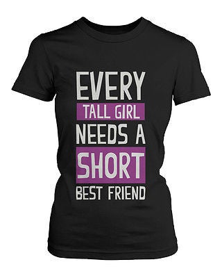 Best Friend Shirts - Short And Tall Best Friends Bff Matching T-Shirts - 365 In Love