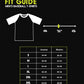 I'm With Beautiful And Handsome Matching Couple Black And White Baseball Shirts Fit Guide