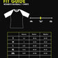Fists Pound BFF Matching Black And White Baseball Shirts Fit Guide