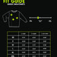 Gun Hands With Hearts BFF Matching Black Sweatshirts Fit Guide