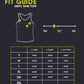 Pixel Nordic Hubby And Wifey Matching Couple Black Tank Tops Fit Guide