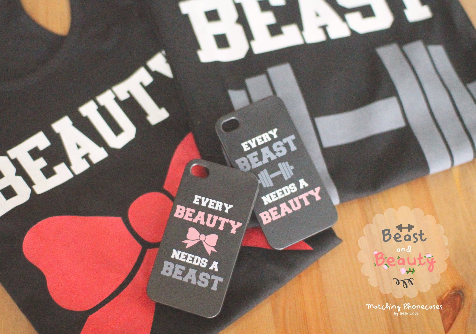 Beauty And Beast Tank Top For Couple