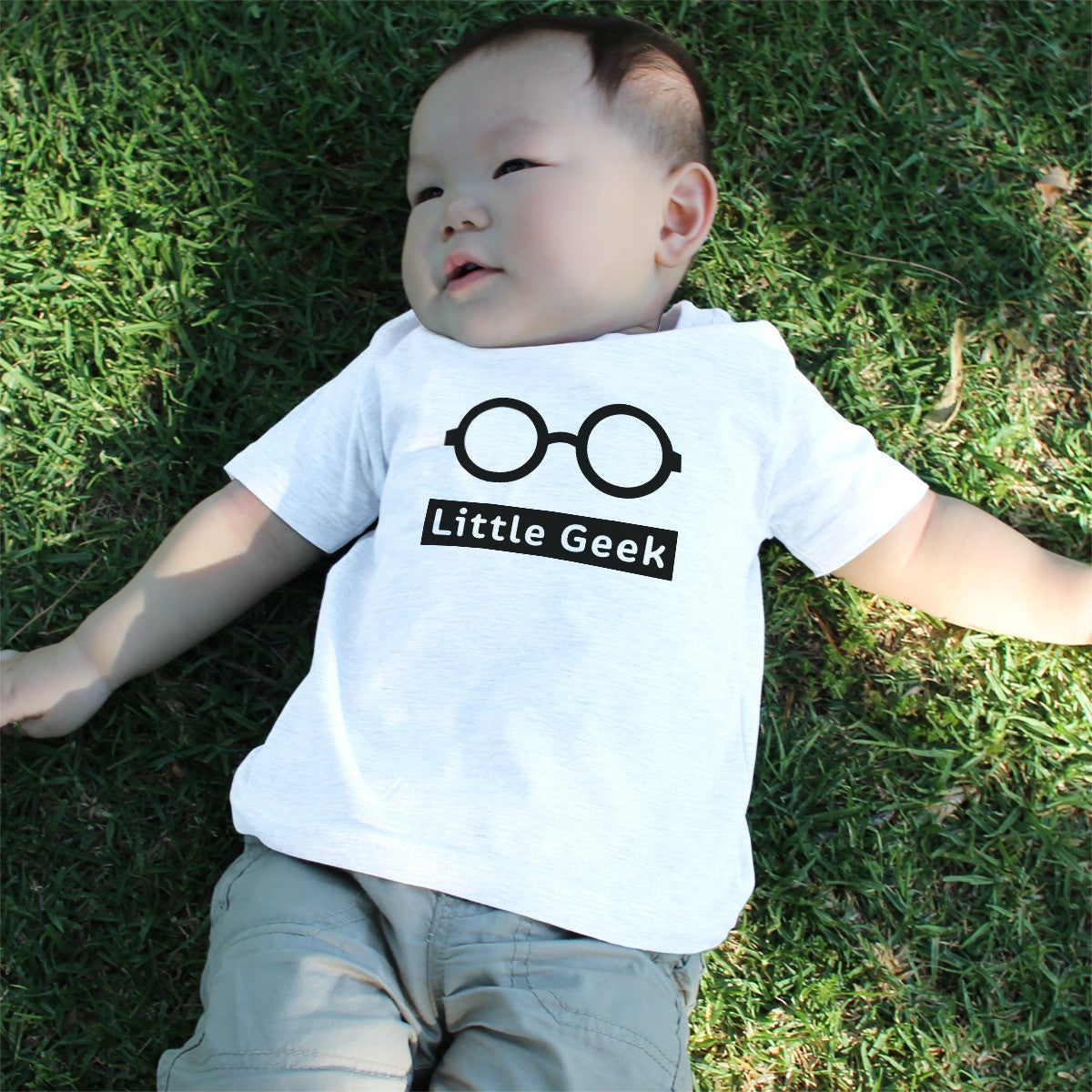 Funny Big Geek Little Geek Matching Dad Shirt And Baby Shirt - 365 In Love