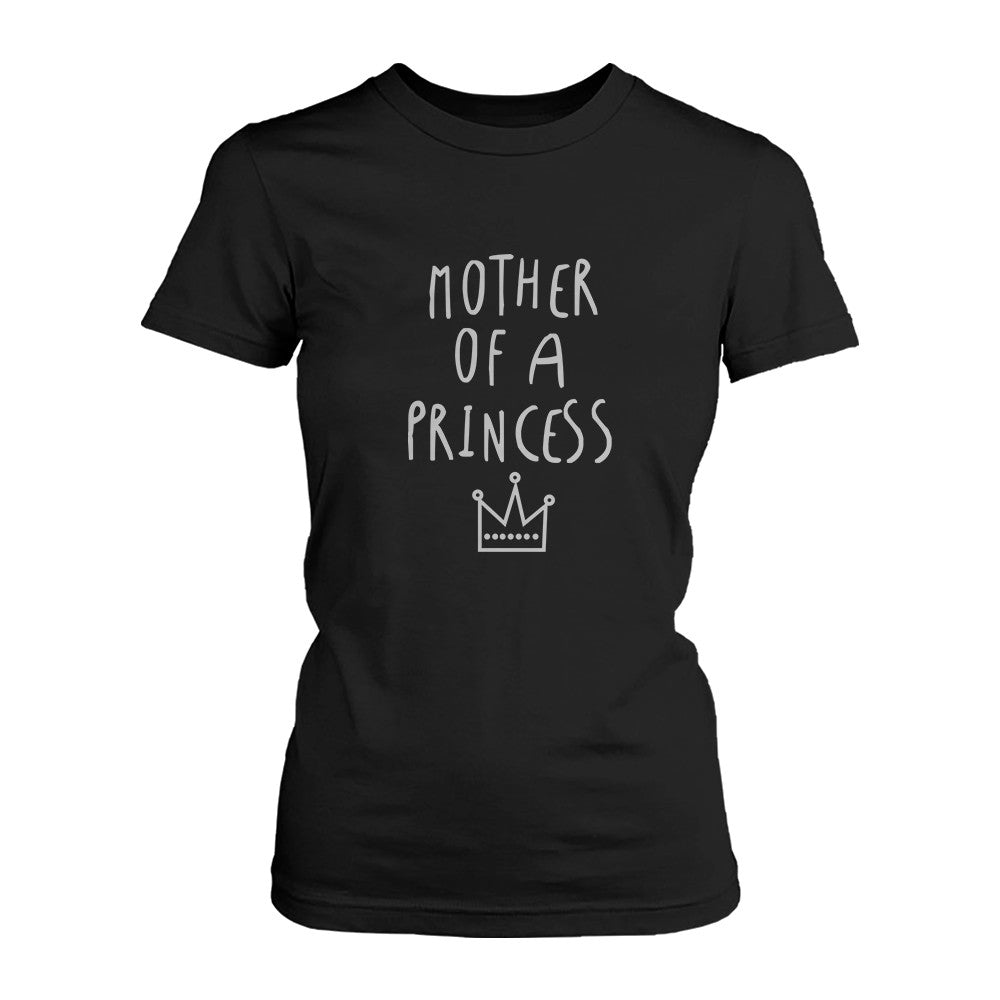 Mother Of Princess Mom, Daughter Of Queen Baby Girl Bodysuit Matching Outfits - 365 In Love