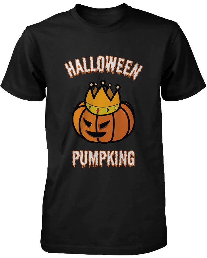Halloween Pumpking And Pumpqueen Couple Tees Perfect For Horror Night - 365 In Love