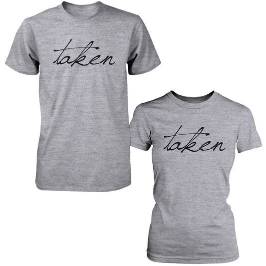 Cute Taken Matching Couple T-Shirts Funny Gift For Couples And Newlyweds - 365 In Love