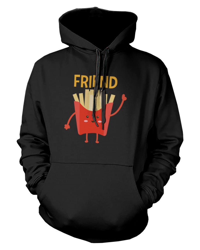 Burger And Fries Bff Hoodies Best Friend Matching Hooded Sweatshirts - 365 In Love