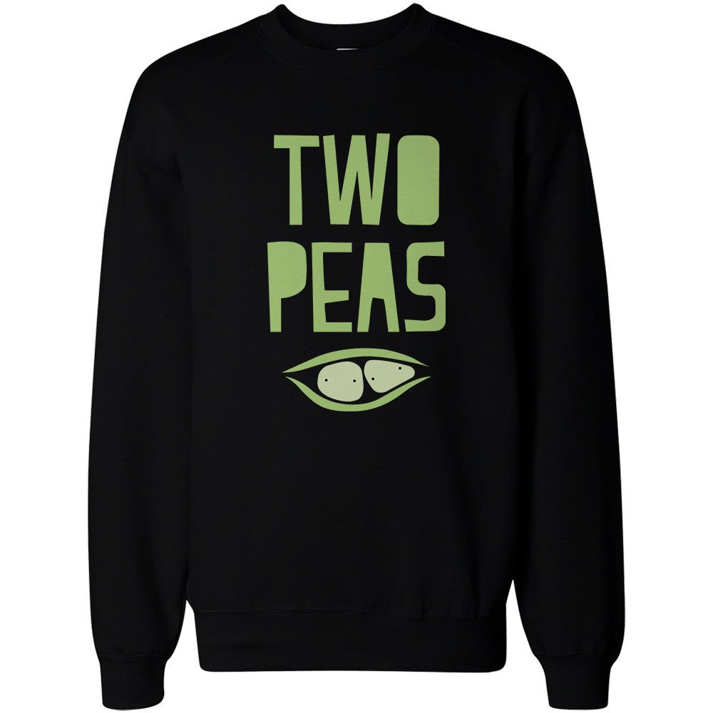 Two Peas In A Pod Funny Bff Matching Sweatshirts Gift For Best Friend - 365 In Love