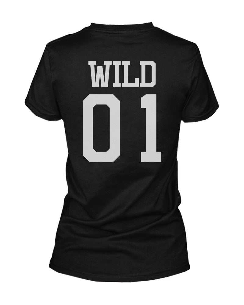 Sweet 01 Wild 01 Matching Best Friends T Shirts Bff Tees For Two Girls Friends - 365 In Love