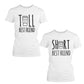 Cute Best Friend Tall And Short Matching Tshirt Bff Shirt For Coffee Lovers - 365 In Love