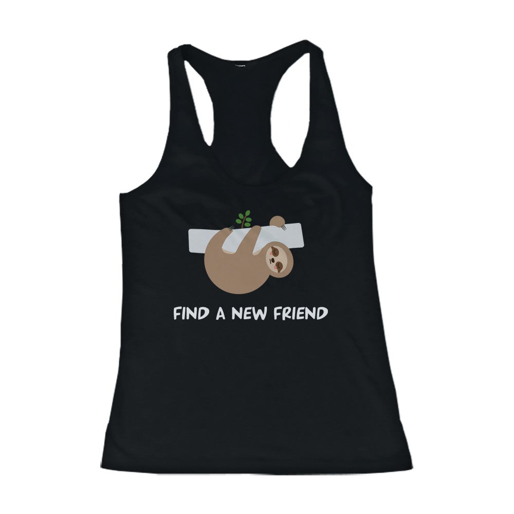 Cute Bff Matching Tanktop Too Lazy To Find A New Friend Best Friend'S Shirt - 365 In Love