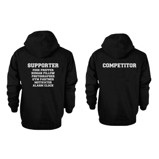 Supporter And Competitor Cute Couple Hoodies Funny Matching Outfit - 365 In Love