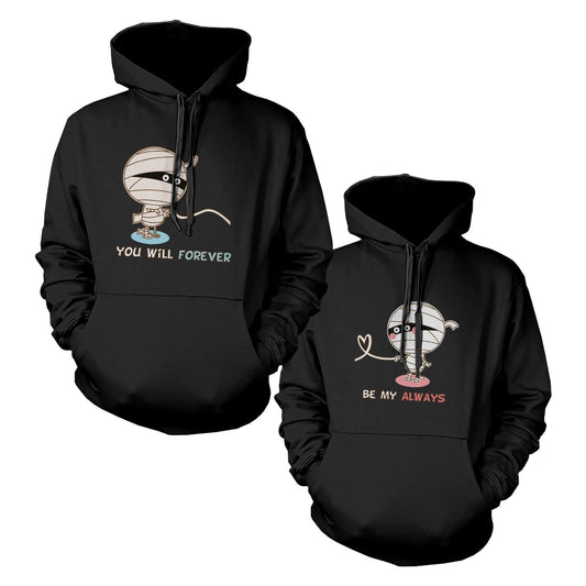 Mummies Couple Cute Matching Hoodies