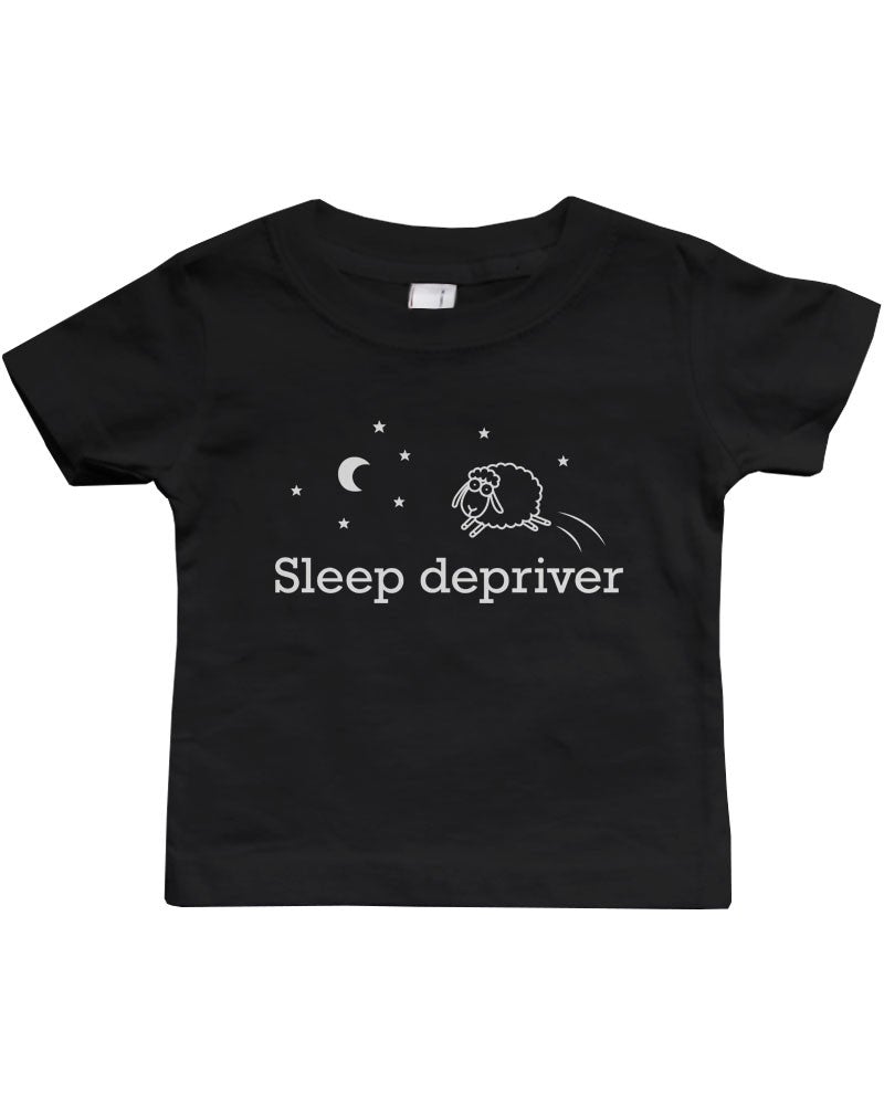 Daddy And Baby Matching T-Shirt Set - Sleep Deprived & Depriver Infant Tee - 365 In Love