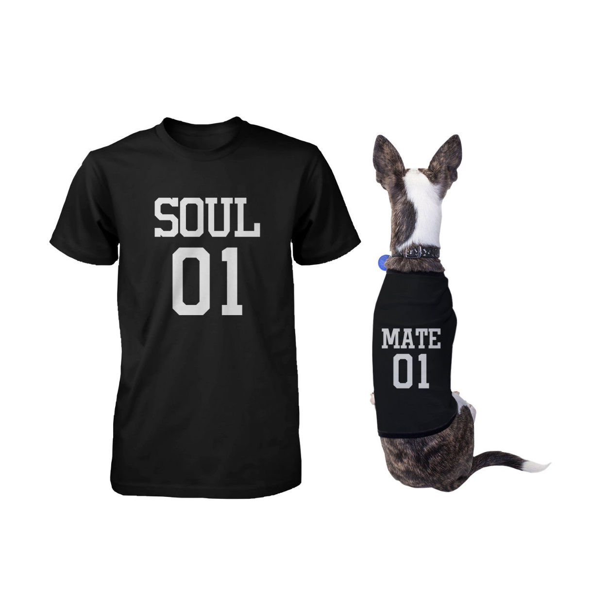 Soulmate Matching T-Shirts For Pet And Owner Funny Tees For Dog And Human - 365 In Love