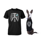 Skeleton Matching Pet And Owner T-Shirts For Halloween Dog And Human Apparel - 365 In Love