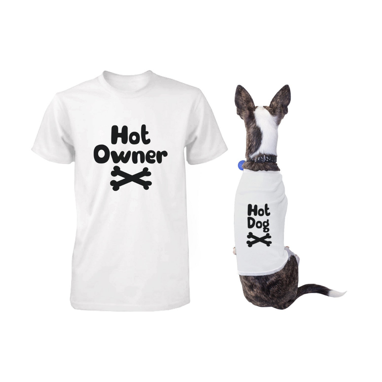 Matching t shirts for dog store and owner