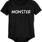 Daddy And Baby Matching Black T-Shirt / Bodysuit Combo - I'Ve Created A Monster - 365 In Love
