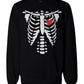 Skeleton Couple Sweatshirts Halloween Sweaters Fleece For Horror Night - 365 In Love