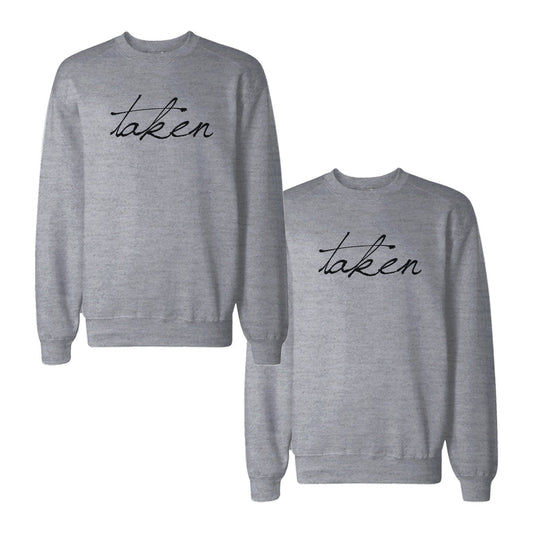 Cute Taken Matching Couple Sweatshirt Funny Gift For Couples And Newlyweds - 365 In Love
