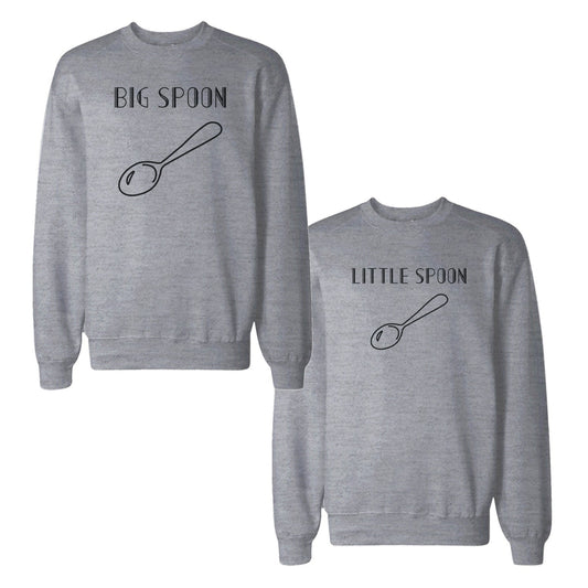 Big Spoon And Little Spoon Couple Sweatshirts